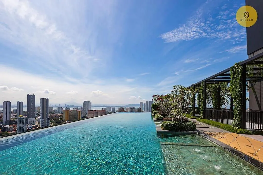 Greatview 2Br Infinity Pool & Easyaccess To Town 13 Apartment George Town